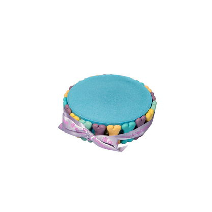 Blue Yoghurt Topped Pawty Cake for Dogs