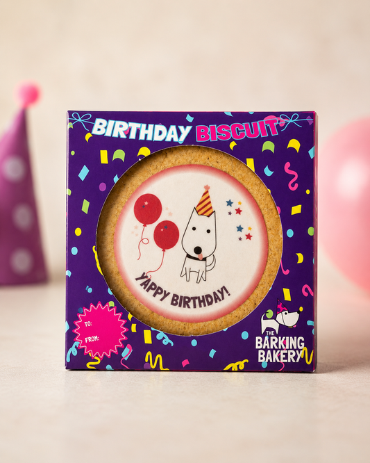 Yappy Birthday Biscuit