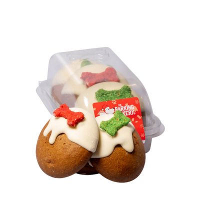 Yappy Woofmas Christmas Pudding Cookie